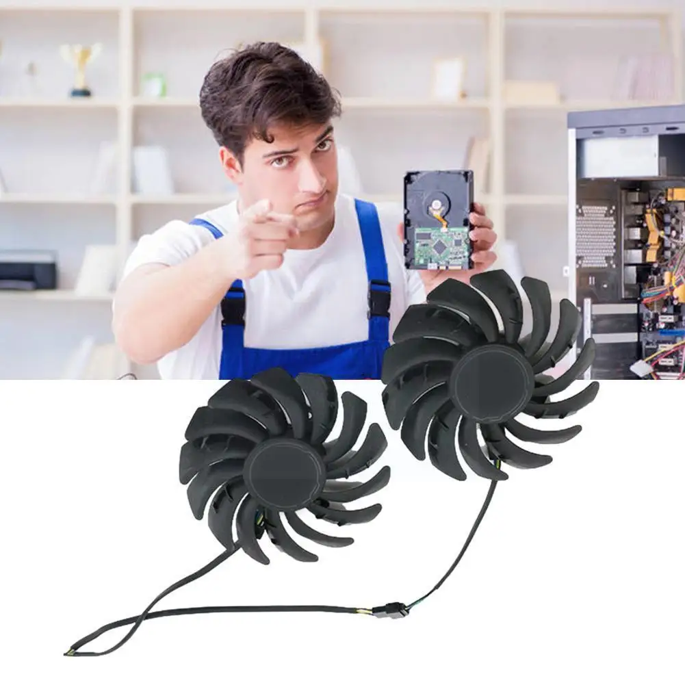 

85mm Pld09210s12hh 4pin Cooler Fan For Rx 5700 Xt/5600 Xt/5500 Xtoc Graphics Video Card Cooling Fans R7o9
