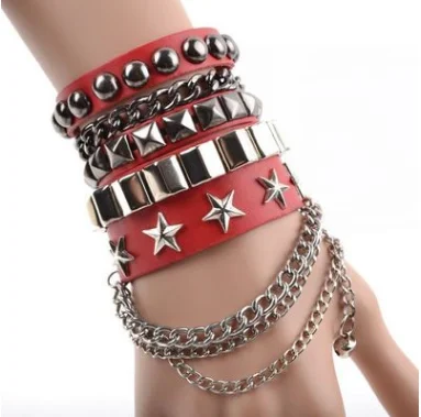 EXO модные тенденции выработки Многослойные браслеты винтажные личность широкий