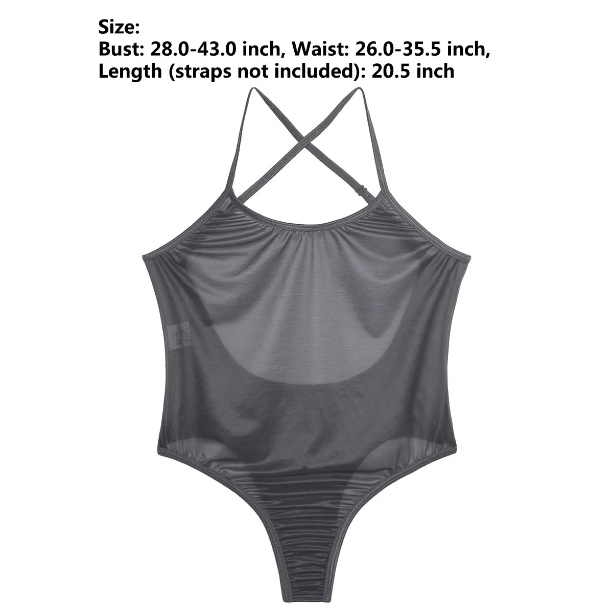 Женское прозрачное Прозрачное нижнее белье регулируемые бретельки