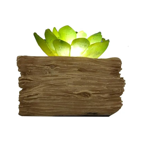 Солнечный Цветочный горшок мясистая форма солнечный светильник s Рождественский Креативный светодиодный праздничный растения настольная лампа украшения ночной Светильник