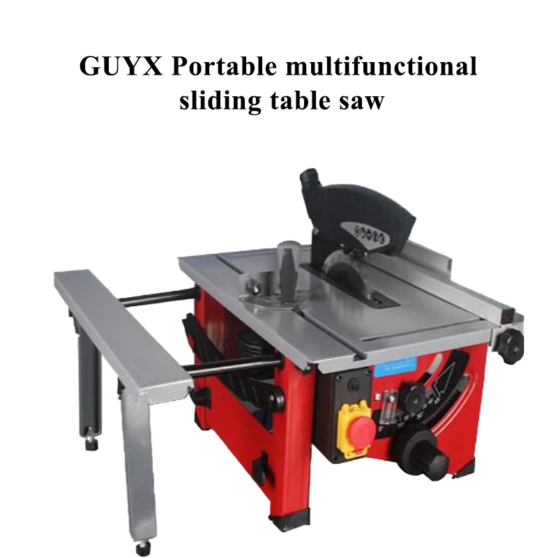 Woodworking Table Saw, Fillet Adjustment Bevel Recognition Saw, 4800r/min Sliding Woodworking Table Saw Table Saw Cutter