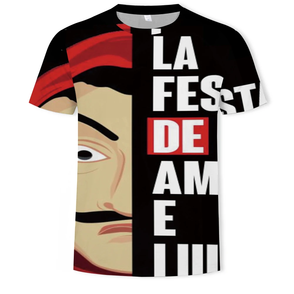 

Summer anime men's short-sleeved T-shirt fashion trendy brand clothing round neck 3DT shirt t-shirt oversized