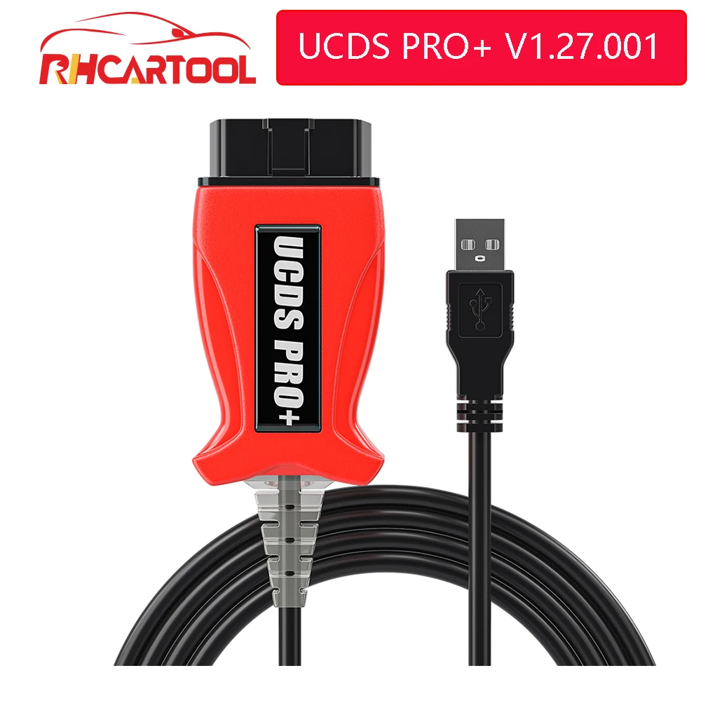 OBD2 автомобильные аксессуары диагностический инструмент UCDS Pro+ UCDSYS с UCDS v1.26008 полное лицензионное программное обеспечение с 35 жетонами