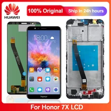 Original 5.93 Screen For Huawei Honor 7X LCD Display Touch Screen Assesmbly Parts For Honor7X Display Screen