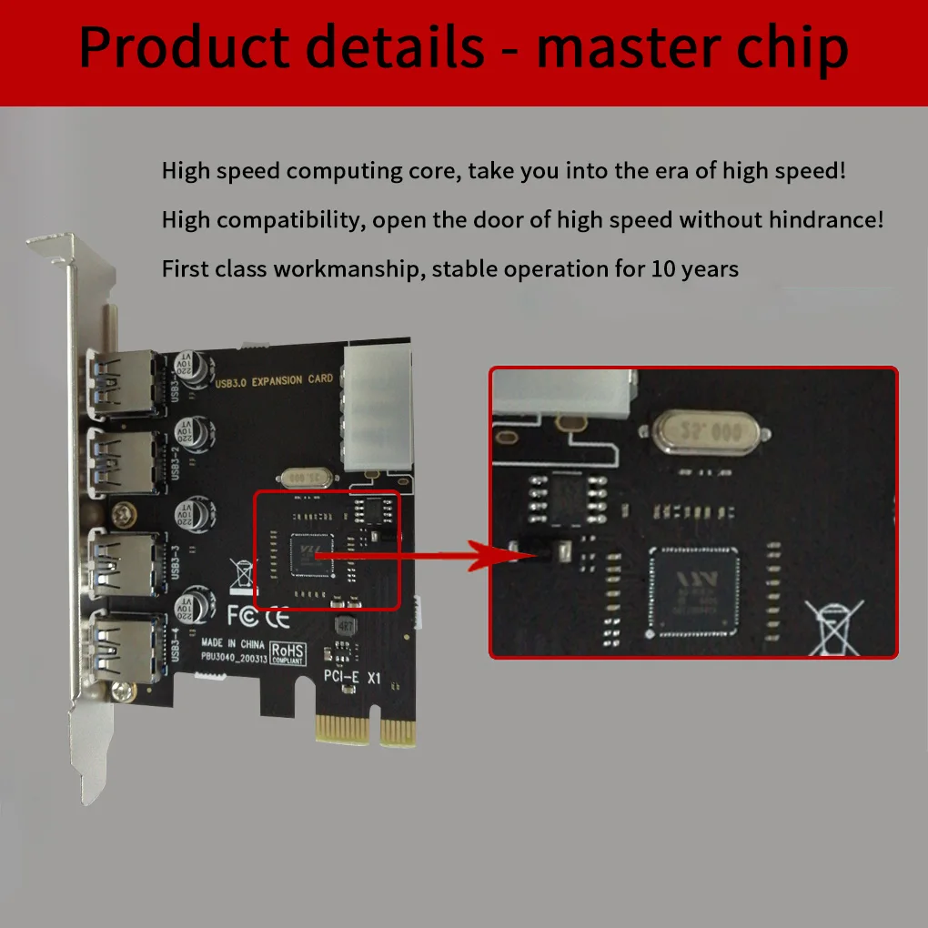 4 портовый usb 30 расширения pci e карт