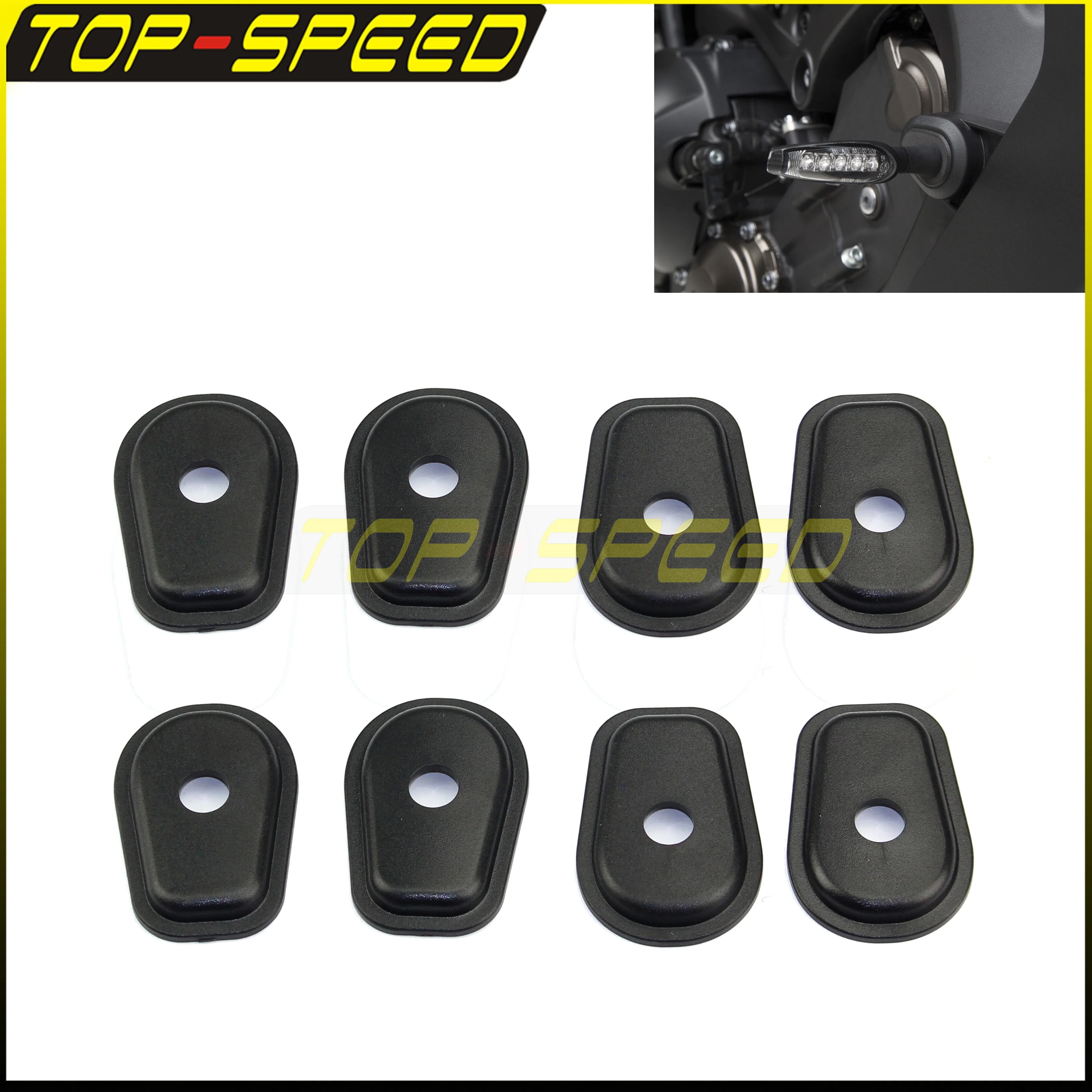 

Адаптер для индикатора поворота спереди и сзади, для Kawasaki Z250, Z300, Z750, Z800, Z1000, Z1000SX, Z750S, SL 2005-2018