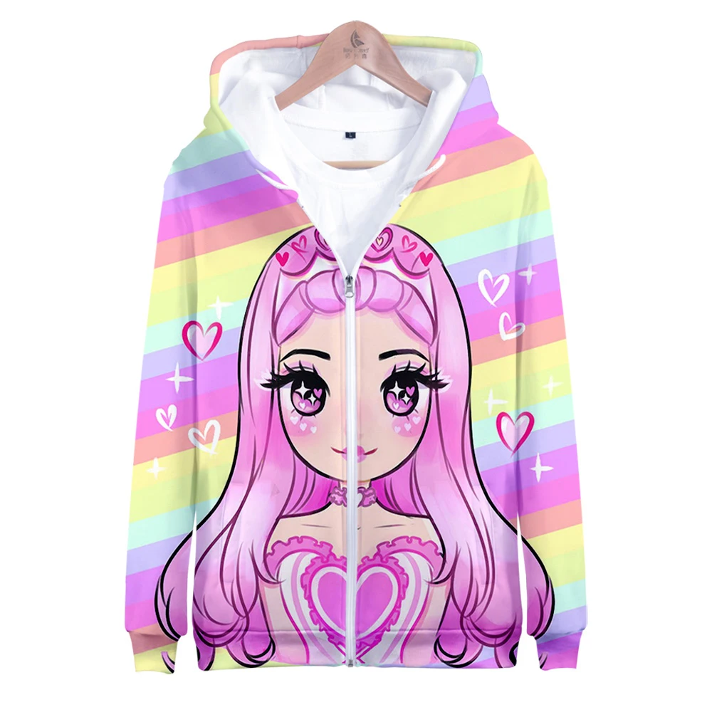 

Leah Ashe 3D Prints Zipper Hoodies Women/Men Fashion Long Sleeve Hooded Sweatshirt Unisex Casual Streetwear Clothes