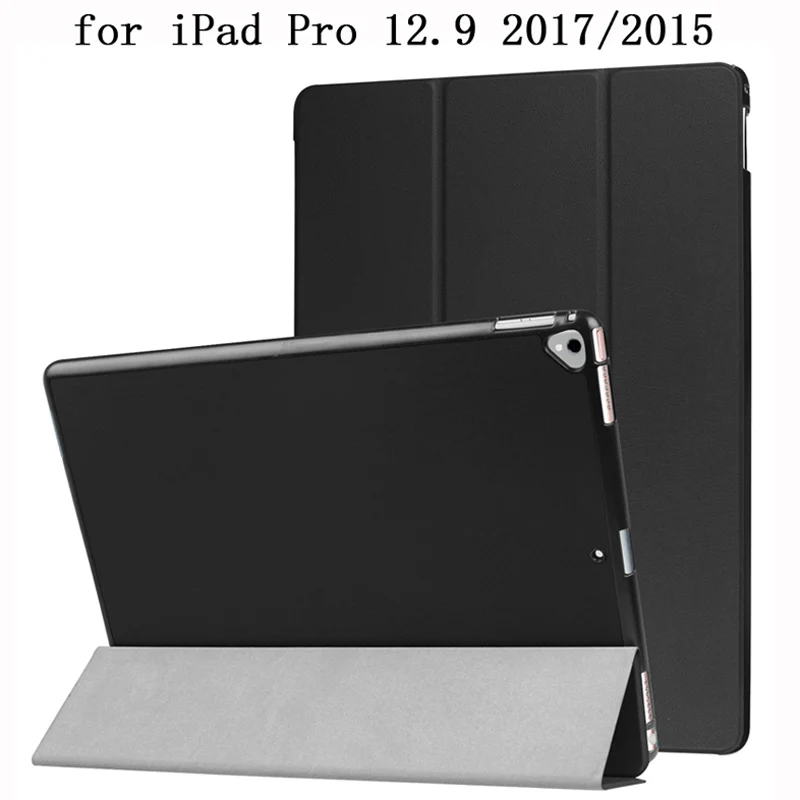 Твердый замшевый чехол из искусственной кожи для ipad pro iPad Pro 12 9 2017 A1671 2015 A1652