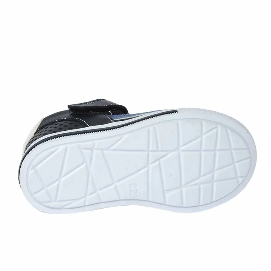 

Cute Bebe Kiko Lf 2229-36 Orthopedic Boy Baby Shoes Sandals Black Blue