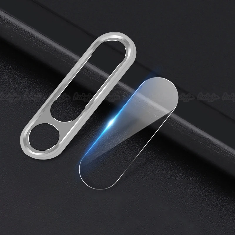 Серебристый Xiaomi Redmi Note 8 7 защитная пленка для объектива камеры из закаленного стекла чехол с металлическим кольцом чехол бампер Redmi Note 7 8 Pro - Цвет: Серебристый