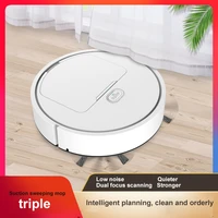 robot vacuum cleaner sweep and wet mopping floorscarpet run 1000pa suction electric water tank usb charging smart cleaner home