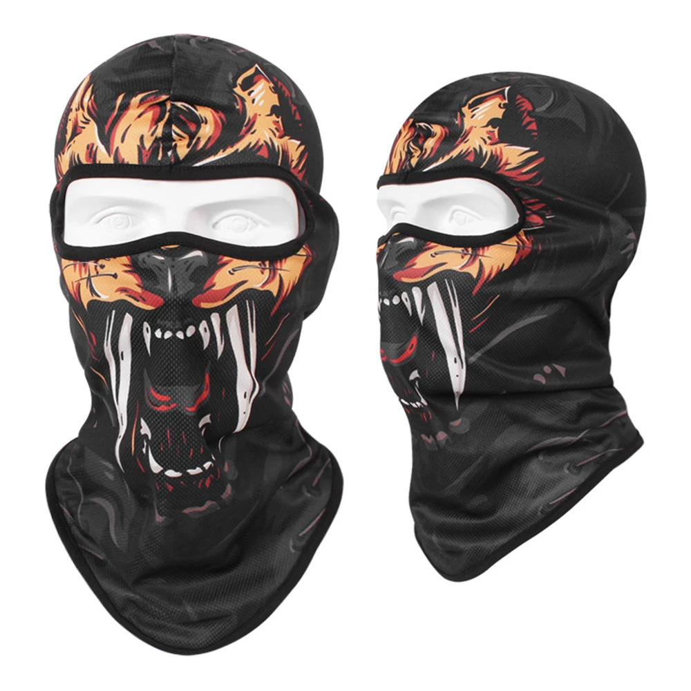 A8-13 HEROBIKER мотоциклетная маска повязка на голову Балаклава маска мотоциклетная маска для лица байкер Маска для мотошлема Спортивная маска мото - Цвет: A8-13