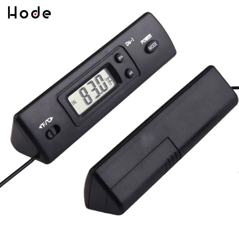 Автомобильный цифровой термометр с 2 зонда в вход/выход Температура датчик