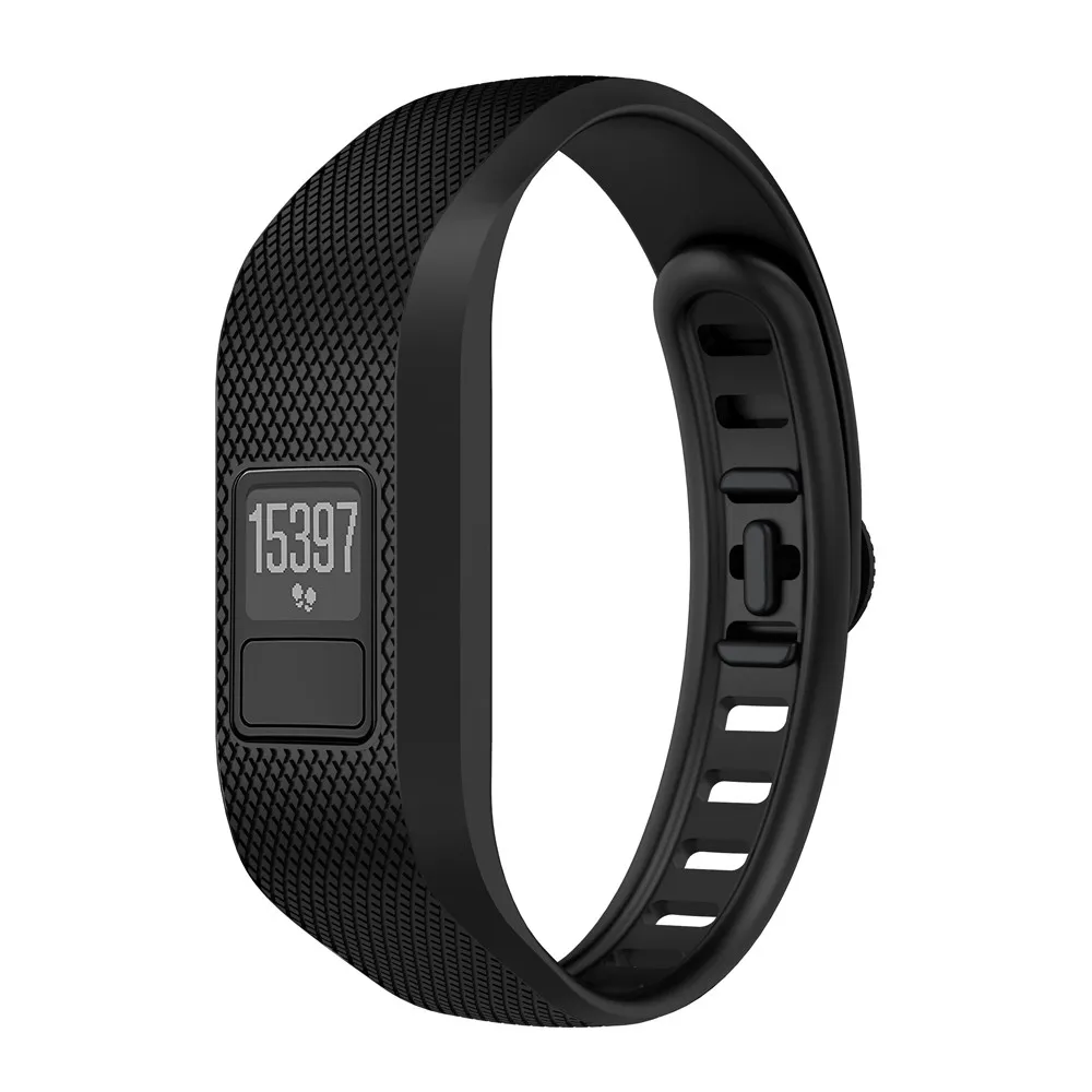 Мягкий силиконовый сменный ремешок аксессуар браслеты для Garmin Vivofit 3 часы тонкая