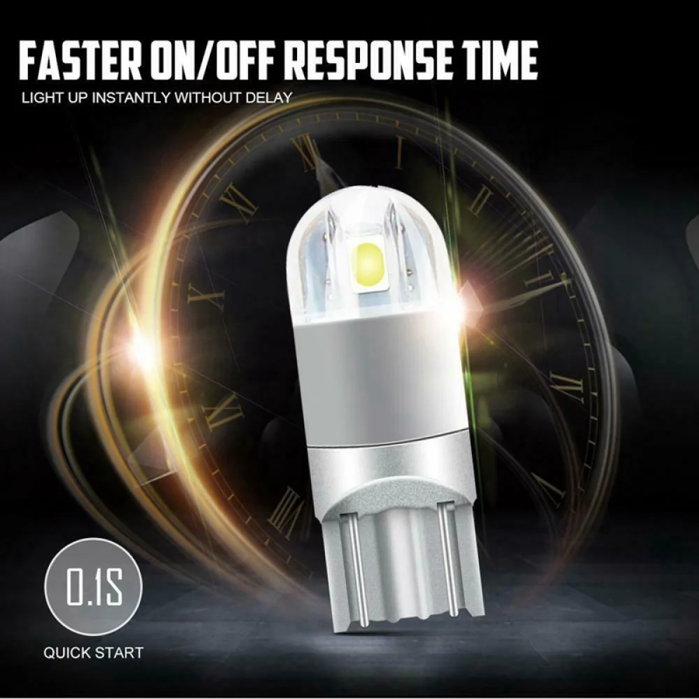 10 шт . 3030 T10 Led Smd W5w автомобильный номерной знак приборная алюминиевые багажные