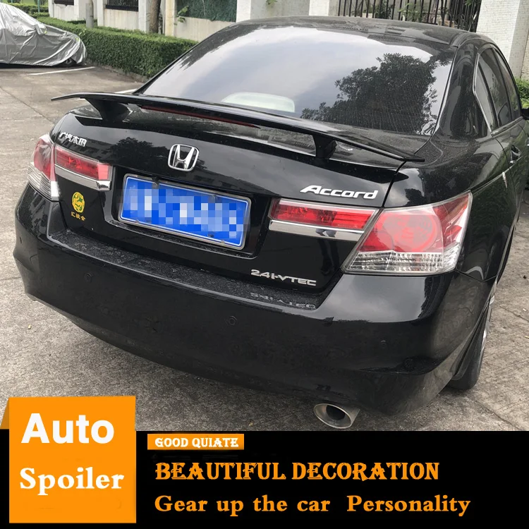 Спойлер для Honda Accord Sport ABS Материал заднего крыла автомобиля праймер цвет