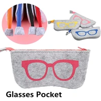 unisex eyeglasses case portable reading glasses box sunglasses bag makeup cosmetic bag mobile phone wallet storage case