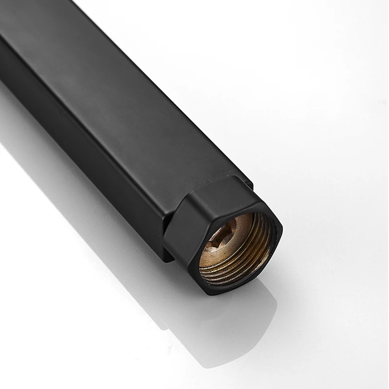 Латунная круглая/квадратная удлинительная труба для душа смеситель с