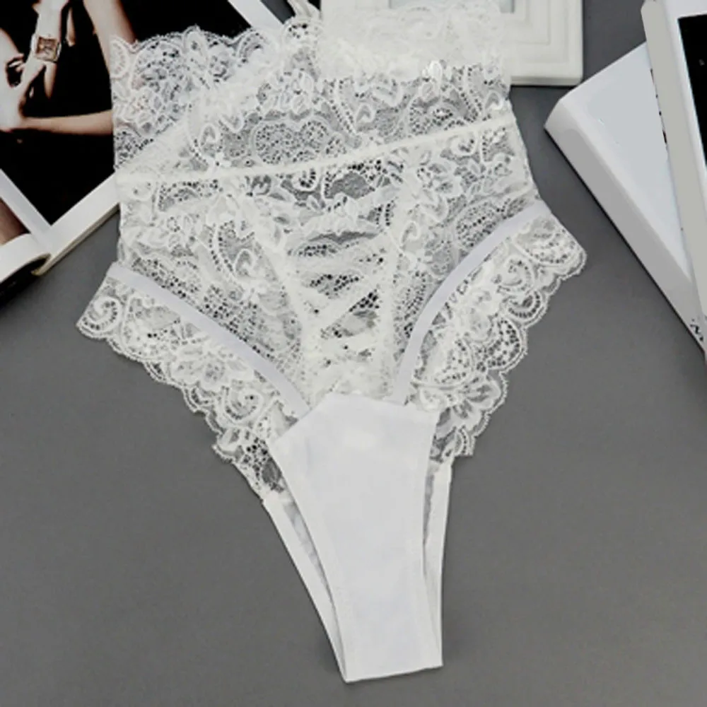 Women's Sexy Thongs Lace Transparent Panties Sexy Underwear Female Erotic Lingerie High Waist Briefs Sexy Panties For Sex