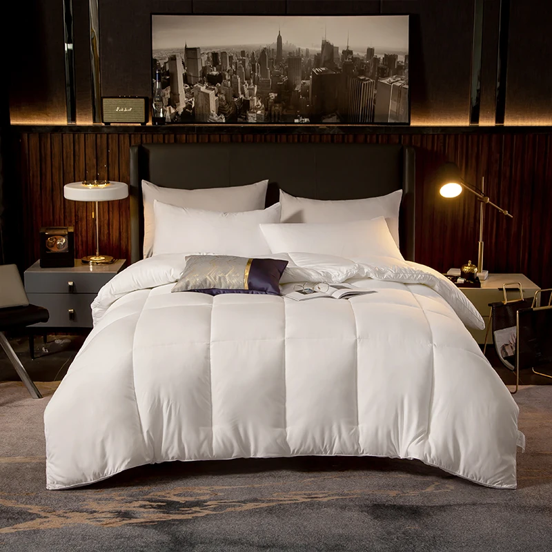 Антибактериальное и противоклещевое зимнее одеяло пододеяльник Хлопковый чехол