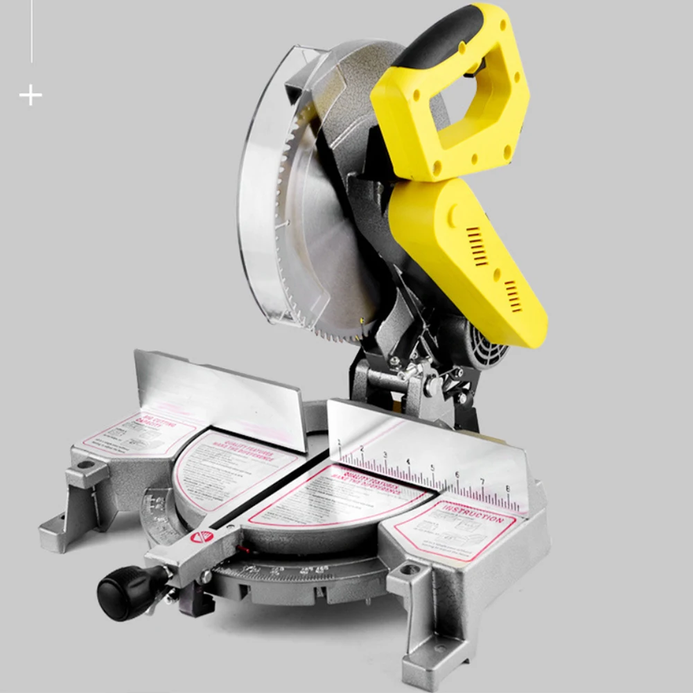 Power tool 10-inch multi-function aluminum sawing machine 255 aluminum wood cutting machine angle miter saw