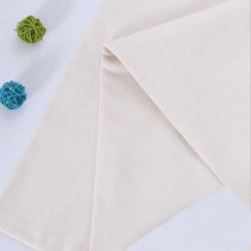 Льняная ткань с более высокой плотностью 100*150 см однотонный диван простой