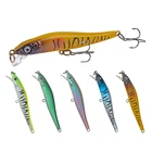 Новая Рыболовная Приманка Minnow 80 мм 5g плавающая твердая приманка воблер джиг-приманки приманка для ловли карпа, черной рыбы, полосатого окуня, Pesca рыболовные снасти SwimBait