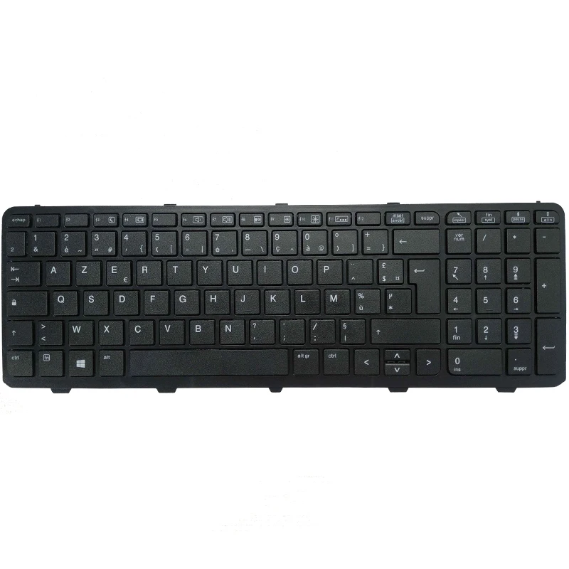 Новая французская раскладка клавиатуры ноутбука для HP Probook 450 GO G1 455 470 G2 FR 768787 051