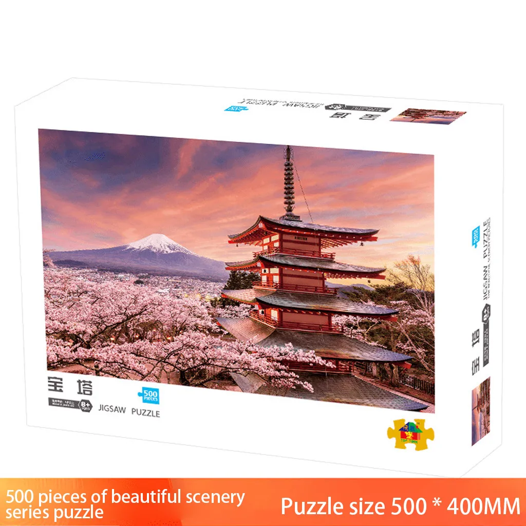 

City Building Tangram Puzzle toy 1000 Pieces Adult puzzle Children's toys Children Learning Education puzzle Toys