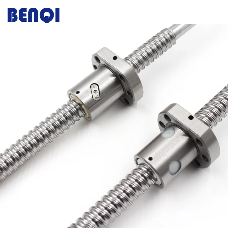 Шариковый винт 1605 BK12 BF12 SFU1605 - L 600 мм + 1 шт. sfu1605 гайка с фланцем диаметр 16 шаг 5 Китай