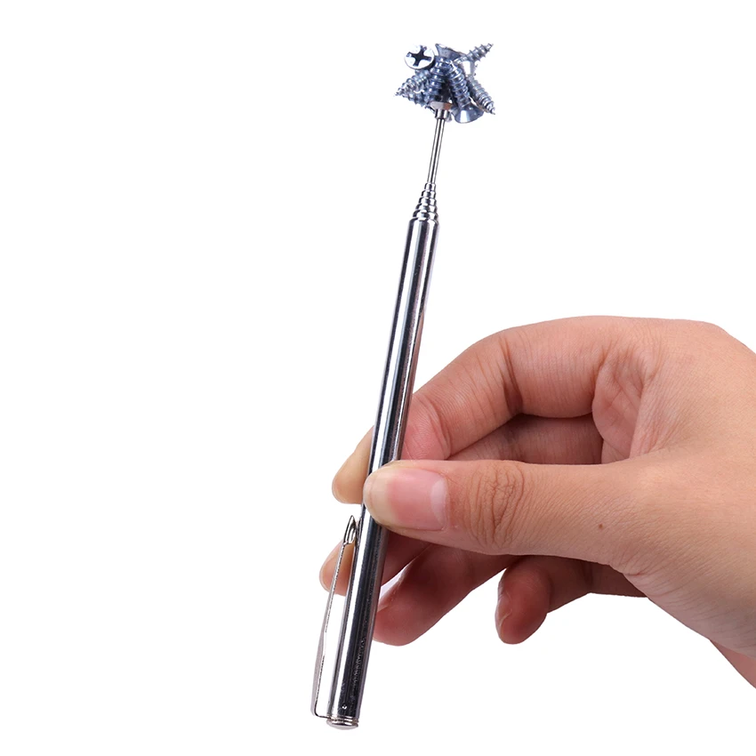 

Mini Portable Telescopic Magnetic Magnet Pen Handy Tool Capacity For Picking Up Nut Bolt Extendable Pickup Rod Stick