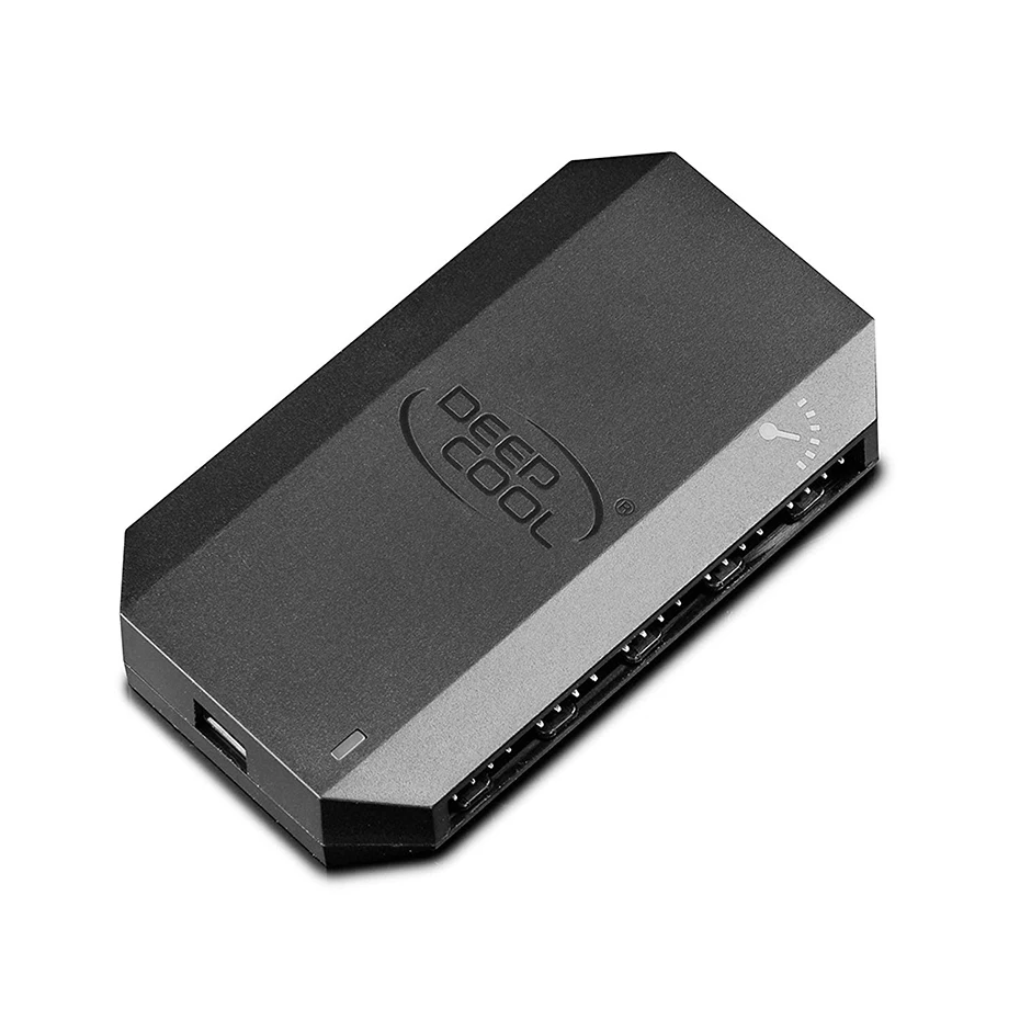 DEEPCOOL FH 10 портовый PWM FAN HUB чехол разветвитель вентилятора расширительный блок