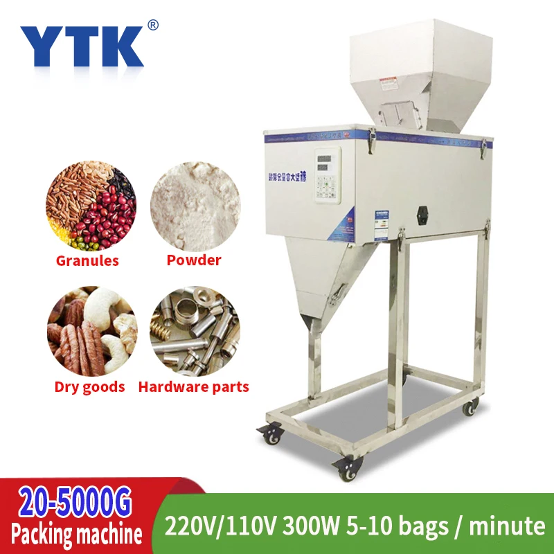 

COMOPEZ 5000G Stainless Steel Quantitative Weighing and Packing Machine Rice Grain Packing Machine Hardware Accessories