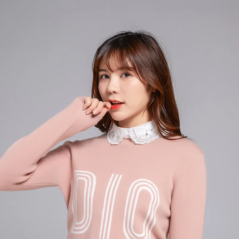 

Vintage Stand Fake Collar Shirt White Fake Collar for Women Detachable Fake Shirt Collar Women Clothes Accessories Faux Col Tops