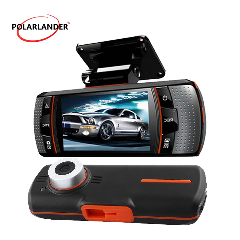 A1 Автомобильный видеорегистратор с двумя объективами чипсет Allwinner FullHD 1080P