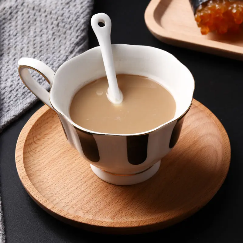 Solid Wood Plate Whole Acacia Fruit Dishes Household Coaster Saucer Tea Tray Dessert Dinner Breakfast Tableware | Дом и сад