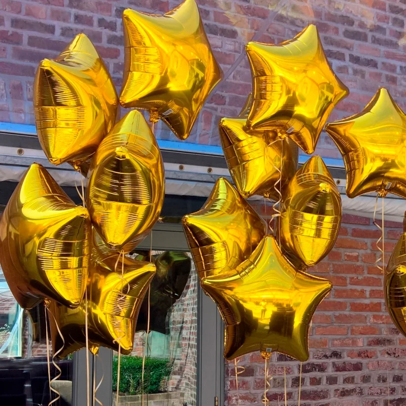 

50 шт., надувные гелиевые шары, 18 дюймов