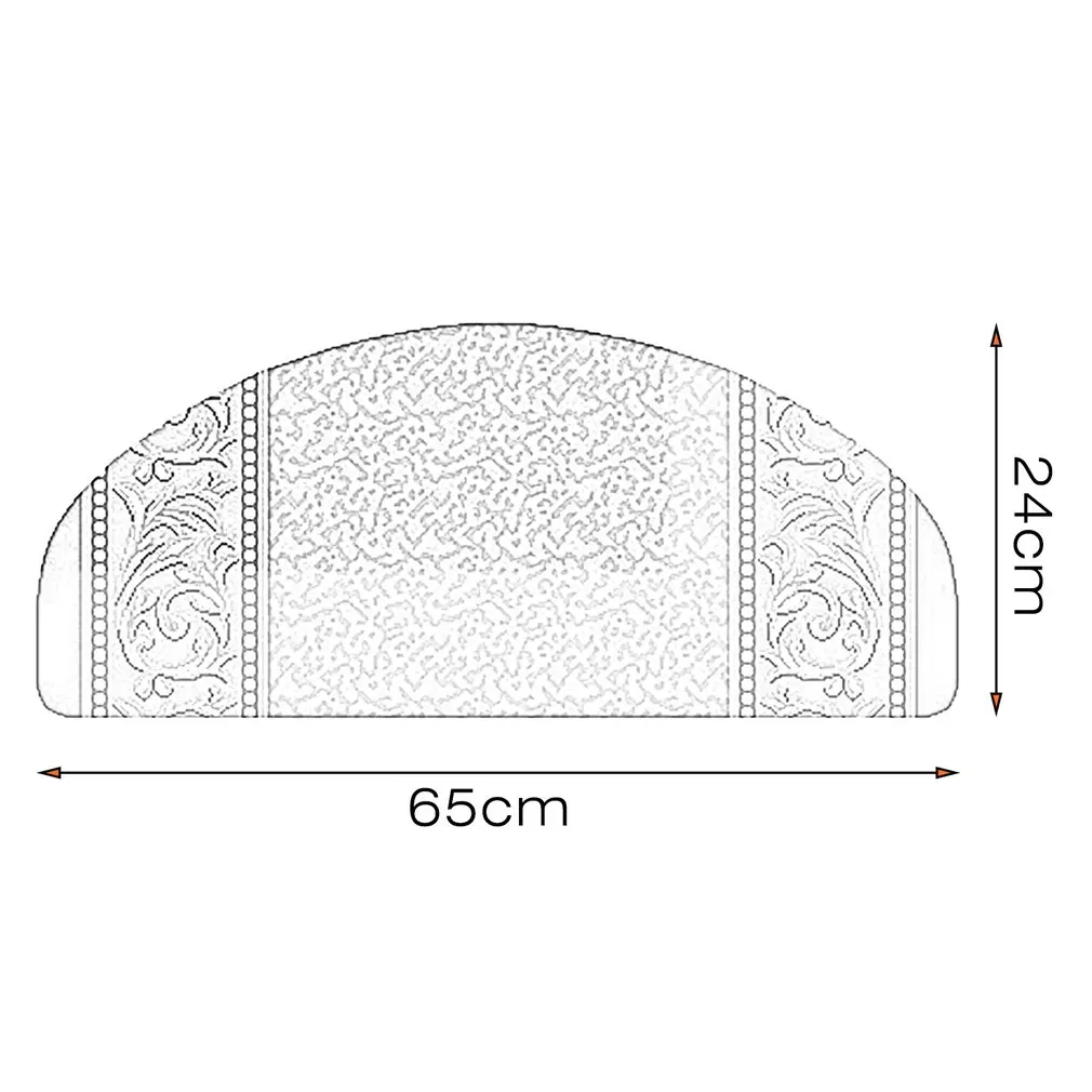 Beautiful Design Anti-Slip Self-adhesive Floor Staircase Carpet Home Office Hotel Decoration Stair Tread Mats Rugs |