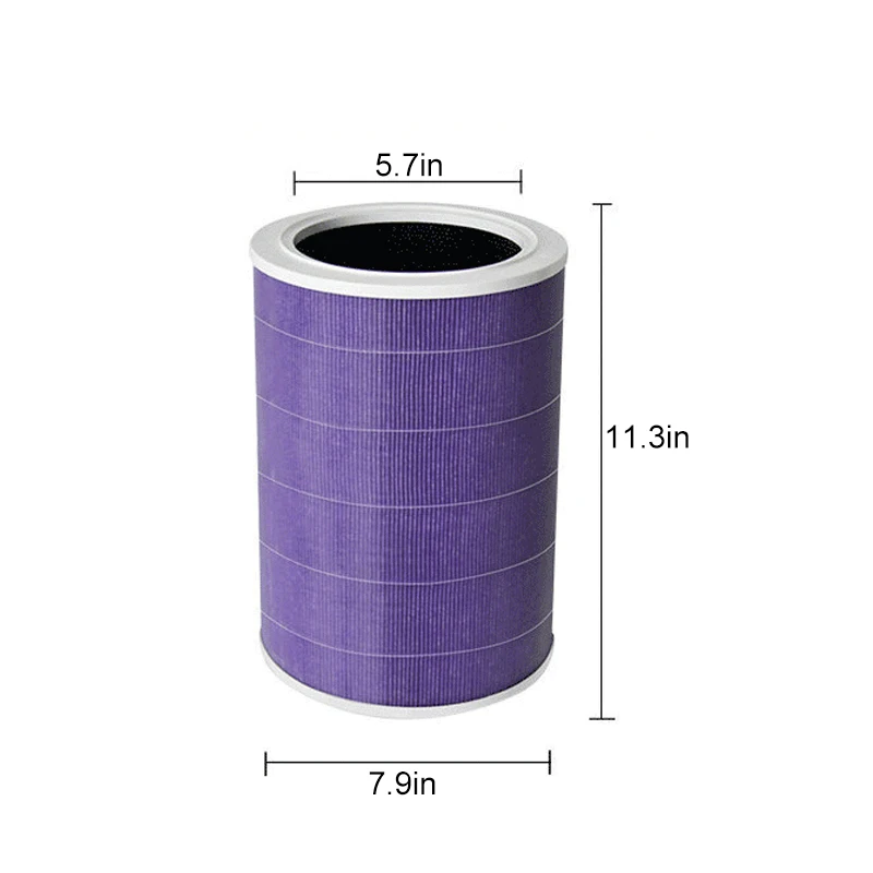 

Activated Air Purifier Filter Replacement Electrostatic Anti-dust PM2.5 Carbon Filter For Xiaomi mi 1/2/2S/3/3H HEPA Air Filter