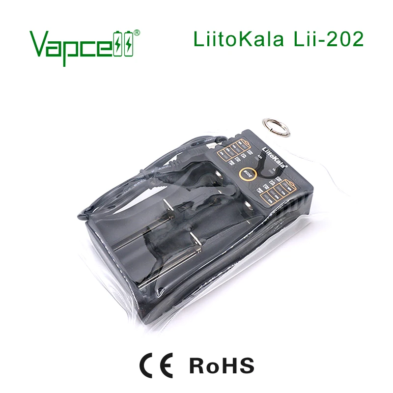 Vapcell зарядное устройство Liitokala Lii-202