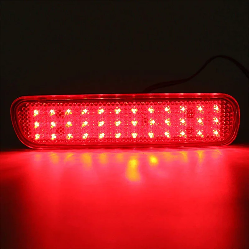 Car LED Rear Bumper Reflector Light for Toyota Land Cruiser 100/Cygnus LX470 Warning Brake Lamp Tail Lantern | Автомобили и