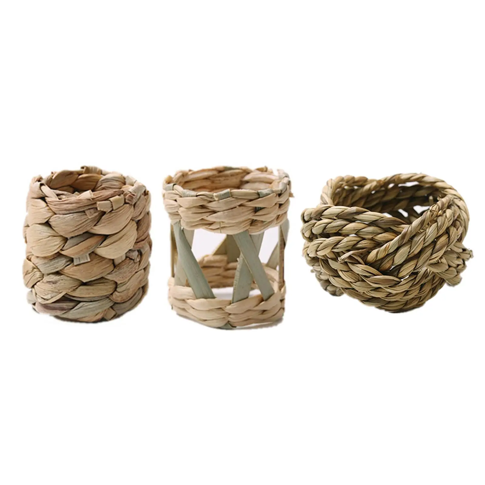 

6x Handmade Napkin Ring Serviette Buckle Napkin Holder Napkin Buckle for Cafe Home Bar Christmas Accessories