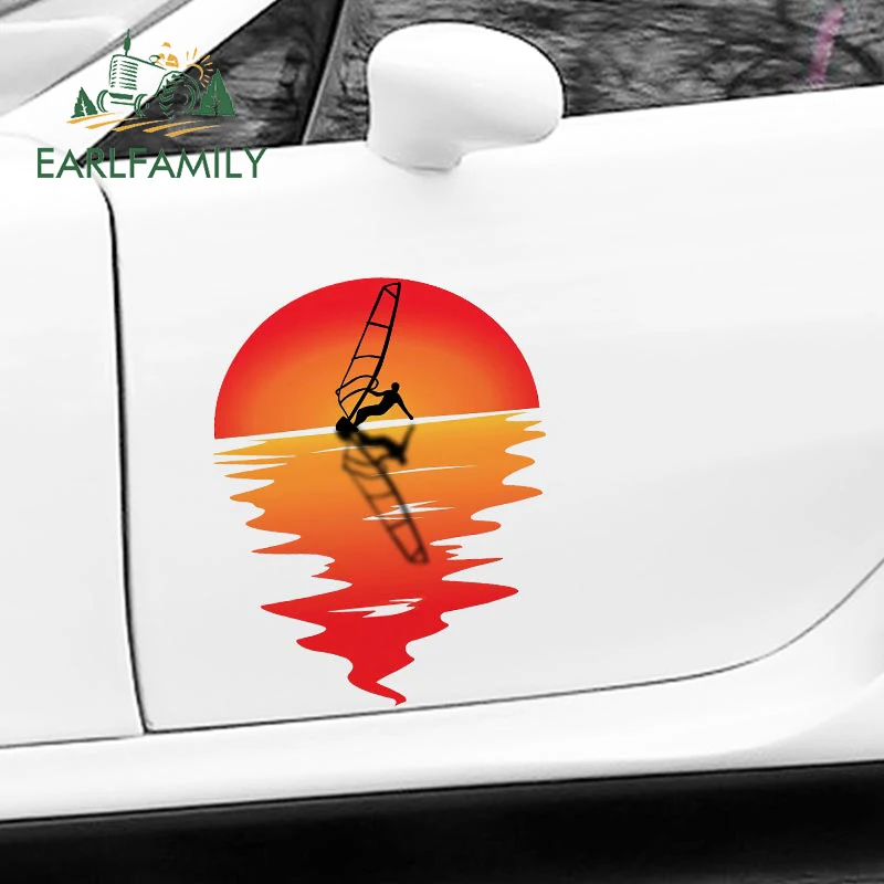 EARLFAMILY 43 см x 33 1 для Windsurf серфера водные виды спорта Авто Наклейка сделай сам