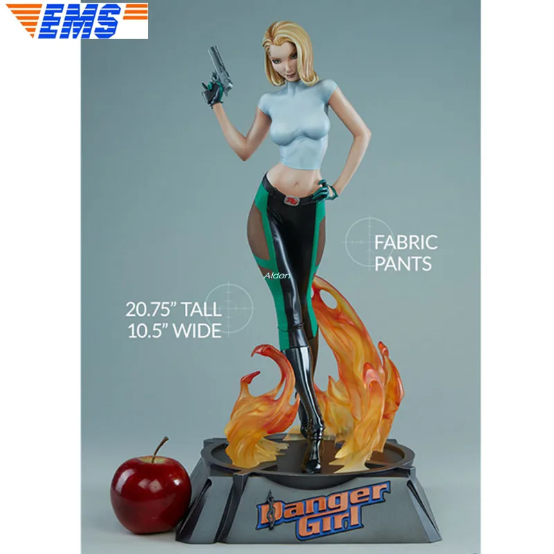 2" SS 300547 статуя аниме сексуальные фигурки бюст Danger Girl полная длина портрет Смола действие Коллекционная модель игрушечная коробка 53 см Z2571 - Цвет: Белый