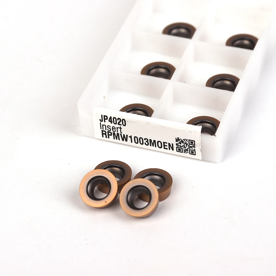 Токарные пластины Hitachi RPMW1003MOEN JP4020 твердосплавные втулки для токарного станка