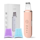 Ультразвуковой скребок для кожи, шпатель для удаления черных точек, очиститель пор с 4 режимами, инструменты для ухода за кожей лица, глубокое очищение