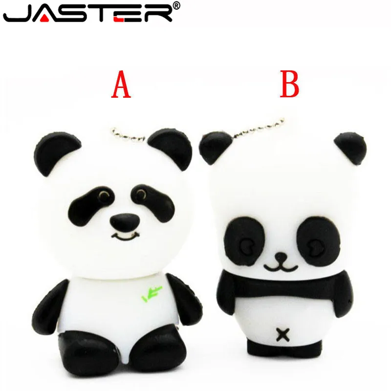 USB флеш накопитель JASTER в виде животного панды 4/8/16/32/64 ГБ|panda usb|panda pen driveusb flash drive mini |