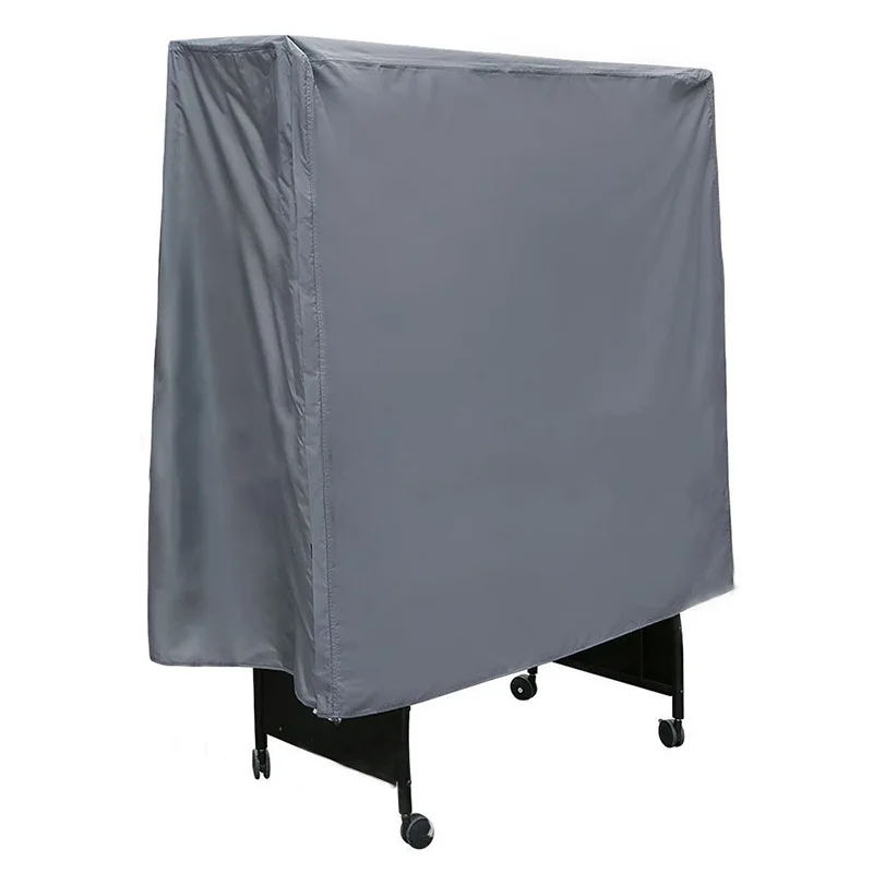 Покрытие для стола настольного тенниса серое водонепроницаемое противопылевое