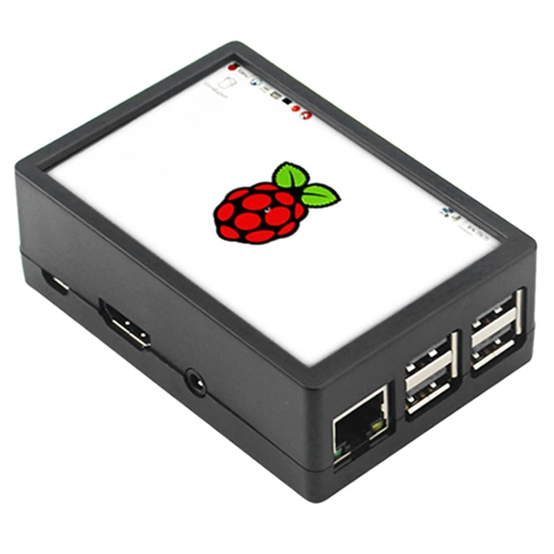 

3.5 Inch Tft Lcd Press Screen with 480X320 Resolution Abs Case + Press Pen Compatible for Raspberry Pi 2B/3B