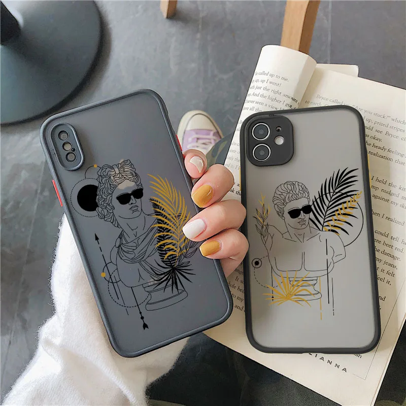 

Phone Case Olympic Gods for IPhone 6S 7 8 Plus SE 2 X XR XS MAX for IPhone 12 11 Pro Max mini TPU hard Shockproof Back cover